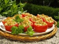 Pomodori gratinati alla pugliese | Saporetipico.it