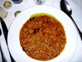 Zuppa di farro e castagne al rosmarino