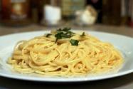 Linguine al Cacio in forma di Limone
