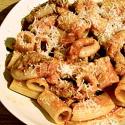 Rigatoni con la Pagliata
