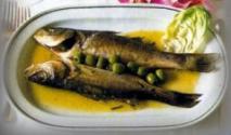 Spigola alla vernaccia