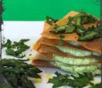 Millefoglie con burrata e asparagi