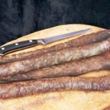 Salsiccia di fegato con miele