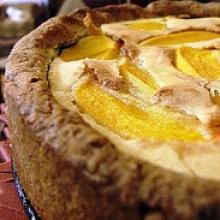 Crostata di kaki vaniglia