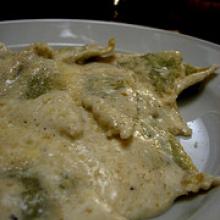 Pansotti in salsa di noci
